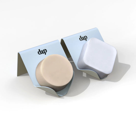 Life Preserver: White Draining Soap Dish (Single Unit)