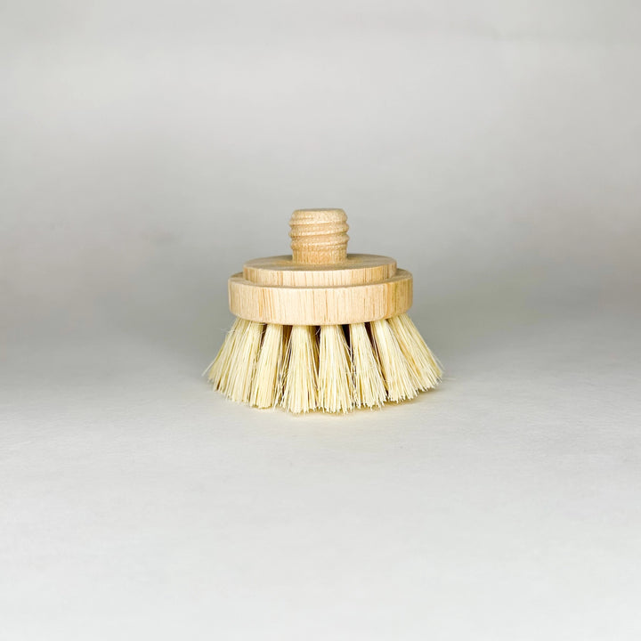 Natural Bamboo Sisal Dish Brush with Replaceable Head