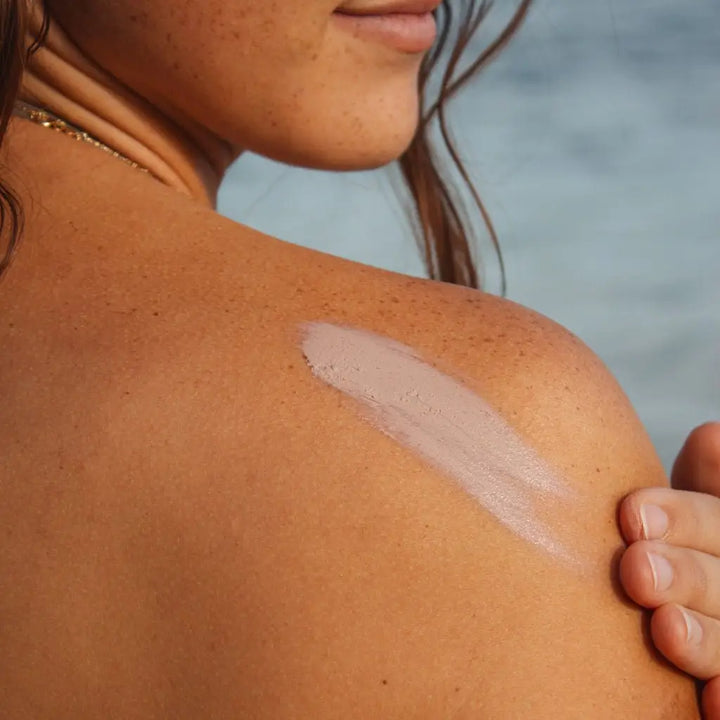 Neutral Tan – Mineral Spf 30 Sunscreen - in Bamboo Container