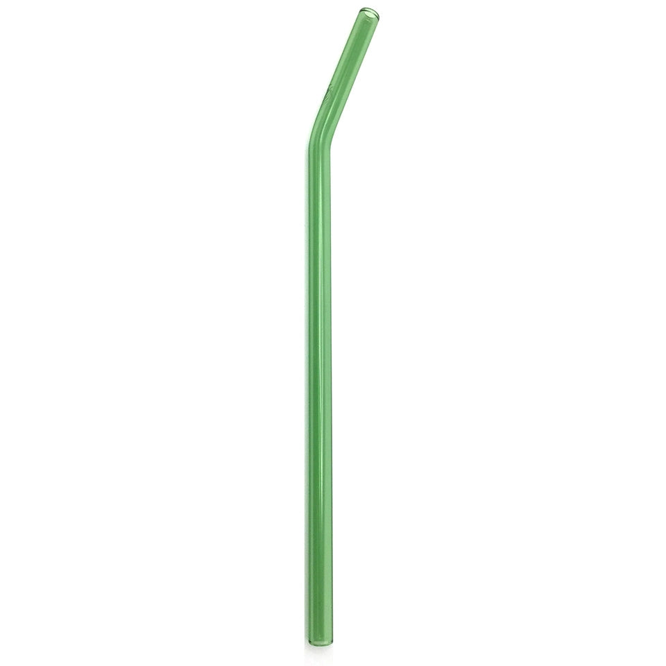 Reusable Glass Straws 9inch X 8mm Bent