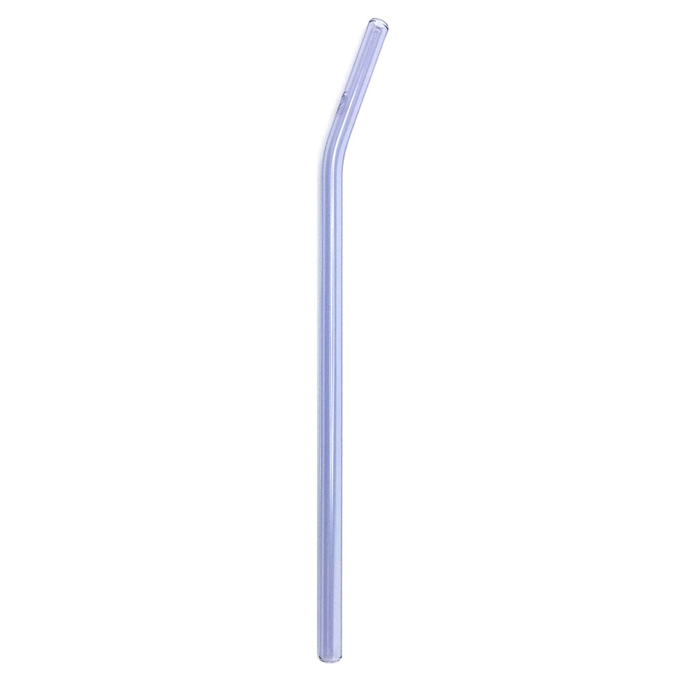 Reusable Glass Straws 9inch X 8mm Bent