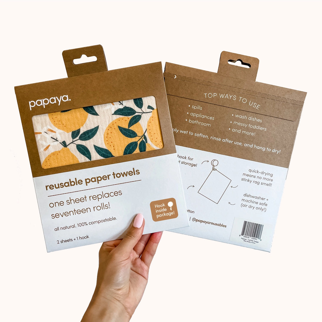 Reusable Paper Towels - Squeeze the Day