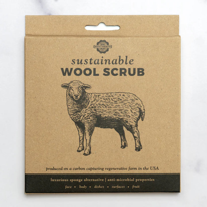Sustianable Wool Scrub