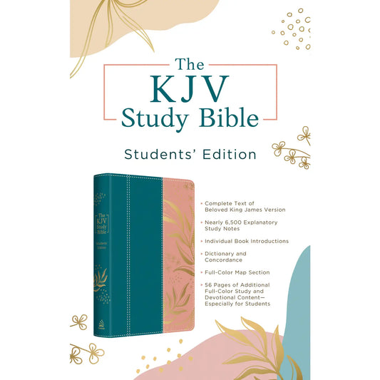 The Kjv Study Bible, Students' Edition | Tropical Botanicals Print
