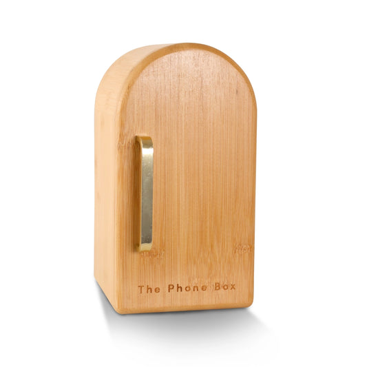 The Phone Box - Natural Wood