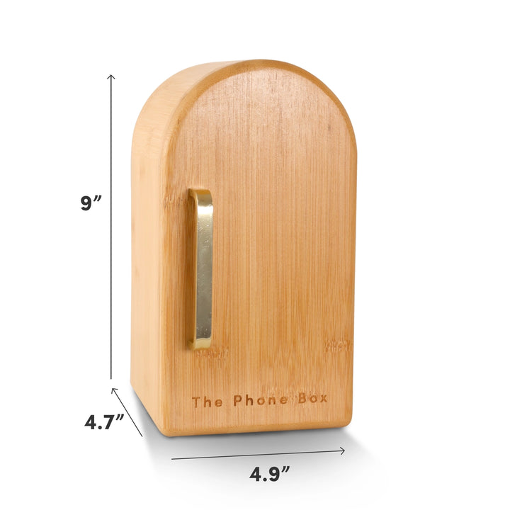 The Phone Box - Natural Wood
