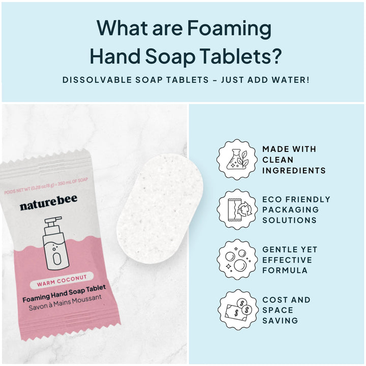Warm Coconut Concentrated Foaming Hand Soap Refill Tablet