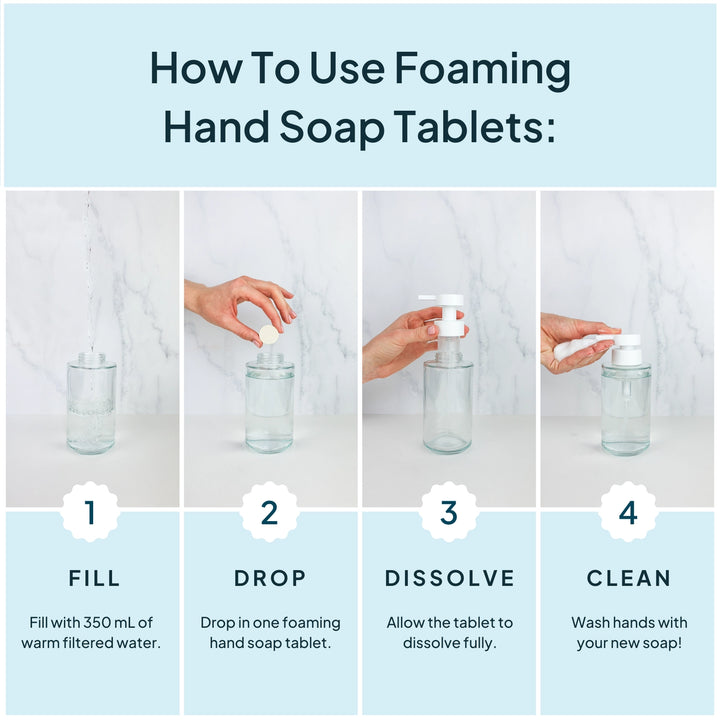 Warm Coconut Concentrated Foaming Hand Soap Refill Tablet