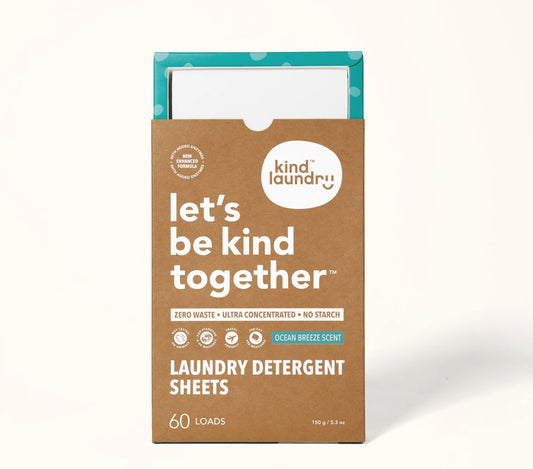 Zero Waste Laundry Detergent Sheets (Ocean Breeze)