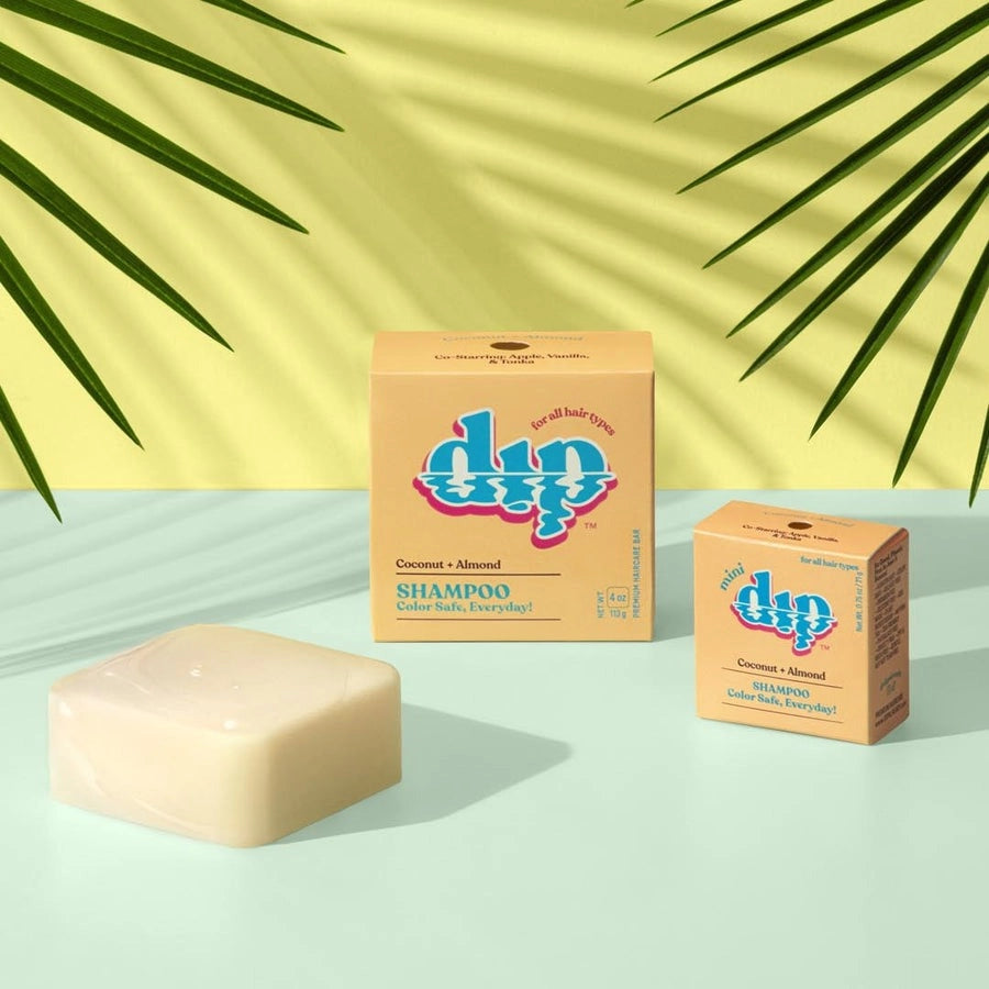 Mini Shampoo Bar For Every Day - Coconut &amp; Almond